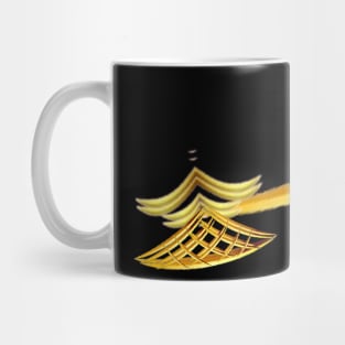 golden weapon. Mug